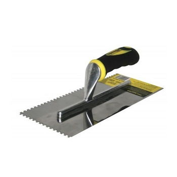 Gletiera cu zimti 130 x 280 x 10 mm cu maner din fibra Topmaster Profesional Gletiera cu zimti 130 x 280 x 10 mm cu maner din fibra Topmaster Profesional