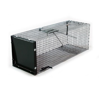 Capcana pentru captare ITA H&G, 90x30x30cm, Pentru hermine, pisici, dihori, vilpi mici si alte daunatori, O singura intrare, Mecanism cu trepte, Verde Capcana pentru captare ITA H&G, 90x30x30cm, Pentru hermine, pisici, dihori, vilpi mici si alte daunatori, O singura intrare, Mecanism cu trepte, Verde