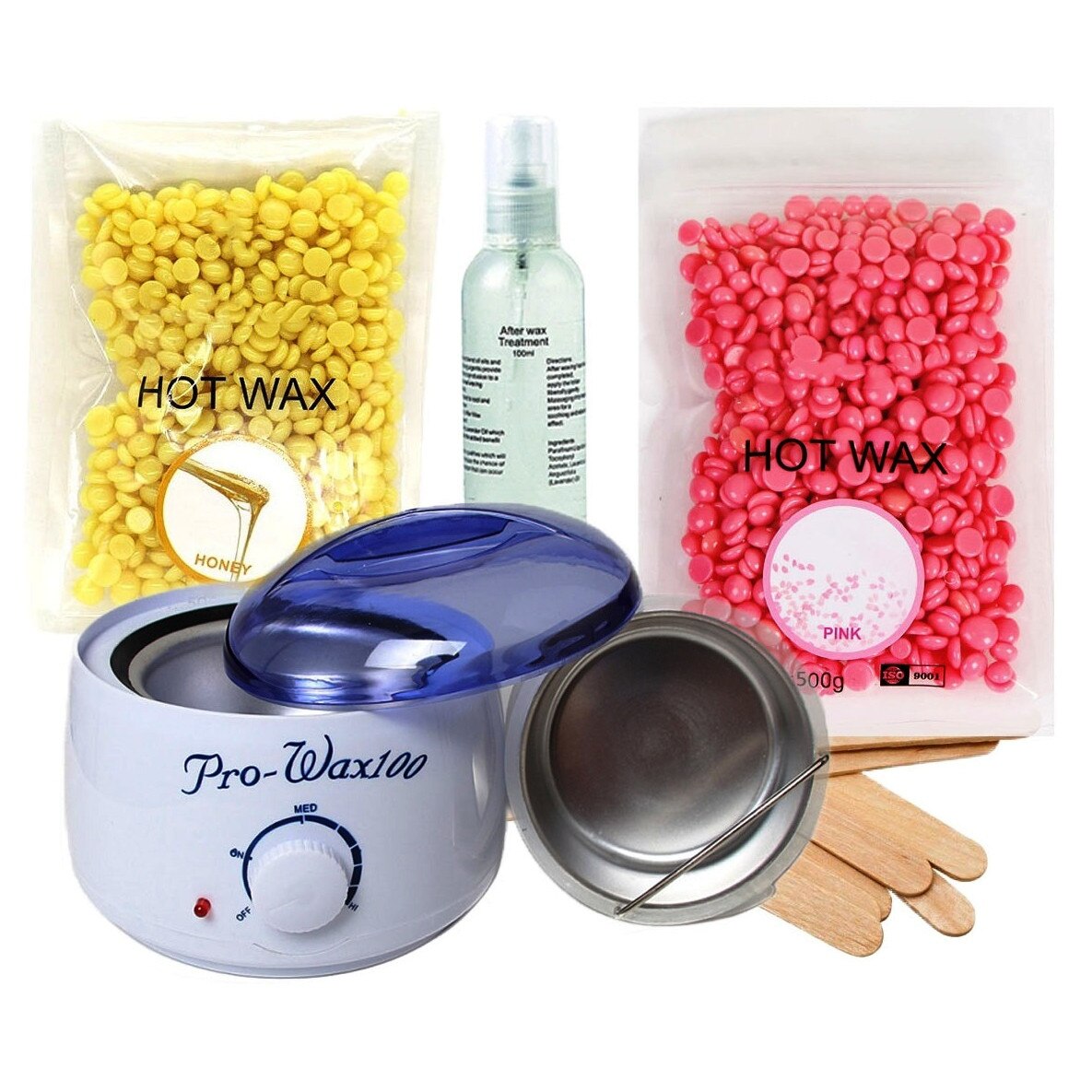 Kit Epilare No.80 cu Ceara Epilare Granule - EVO Double Wax