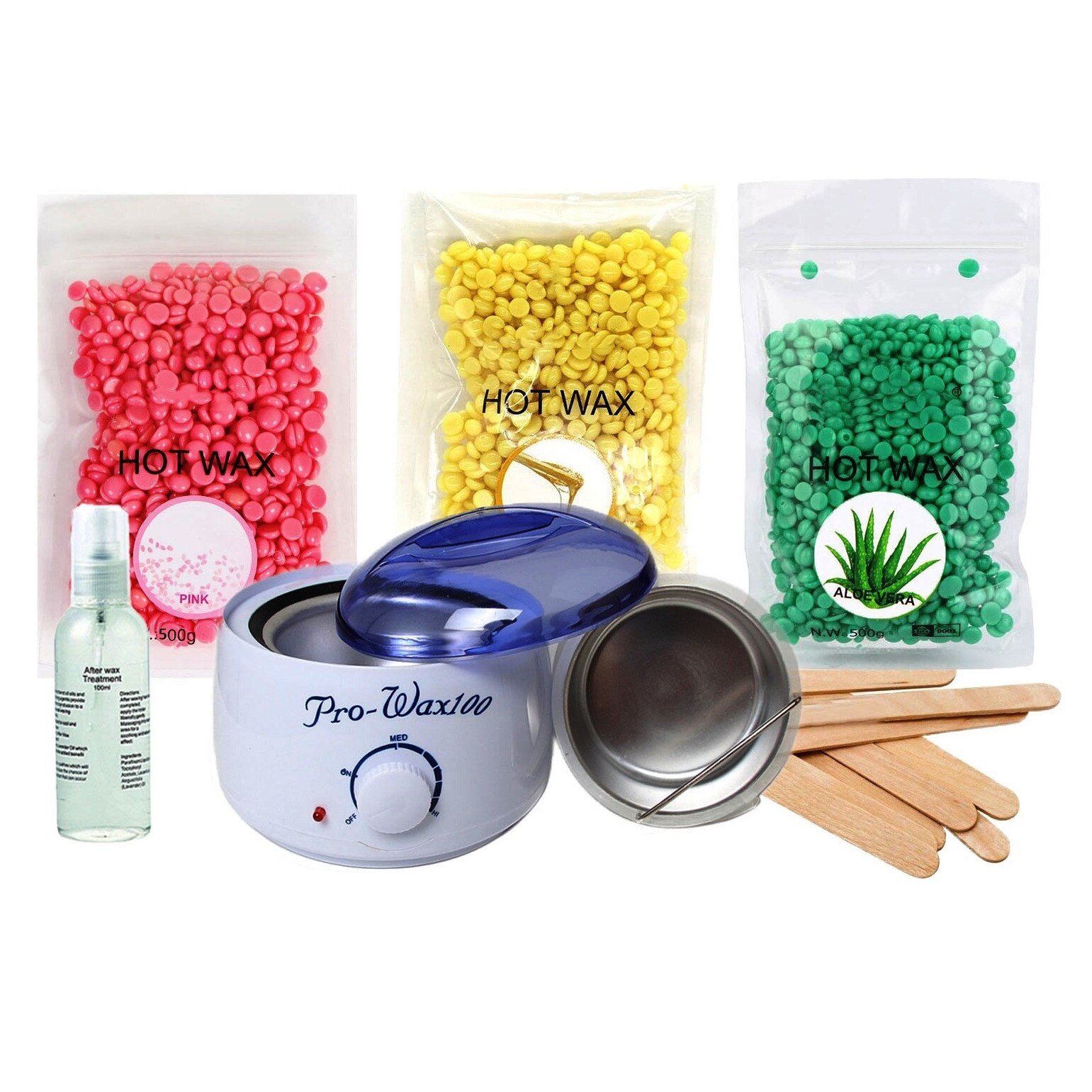 Kit Epilare No.83 cu Ceara Epilare Granule - EVO Triple Wax