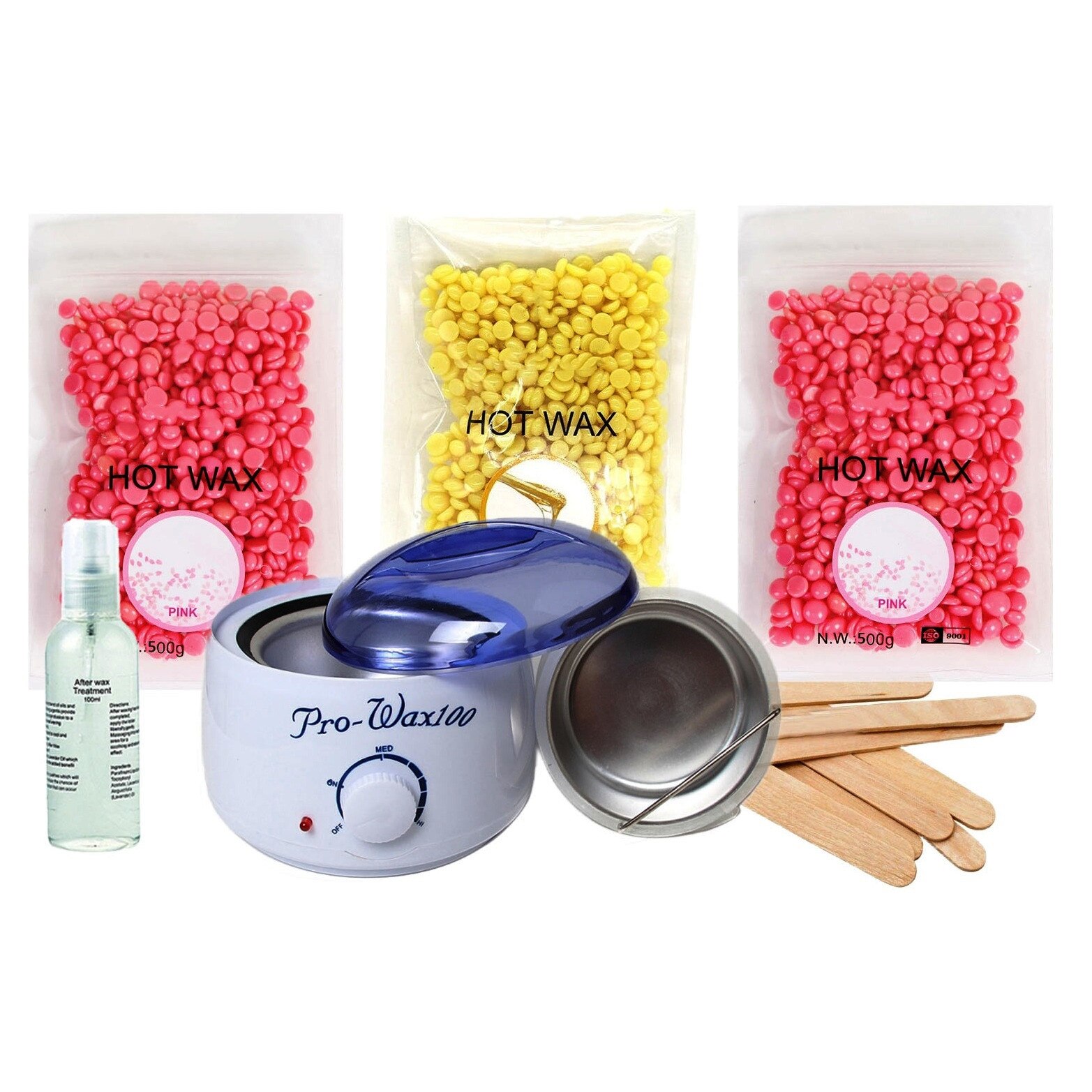 Kit Epilare No.85 cu Ceara Epilare Granule - EVO Triple Wax