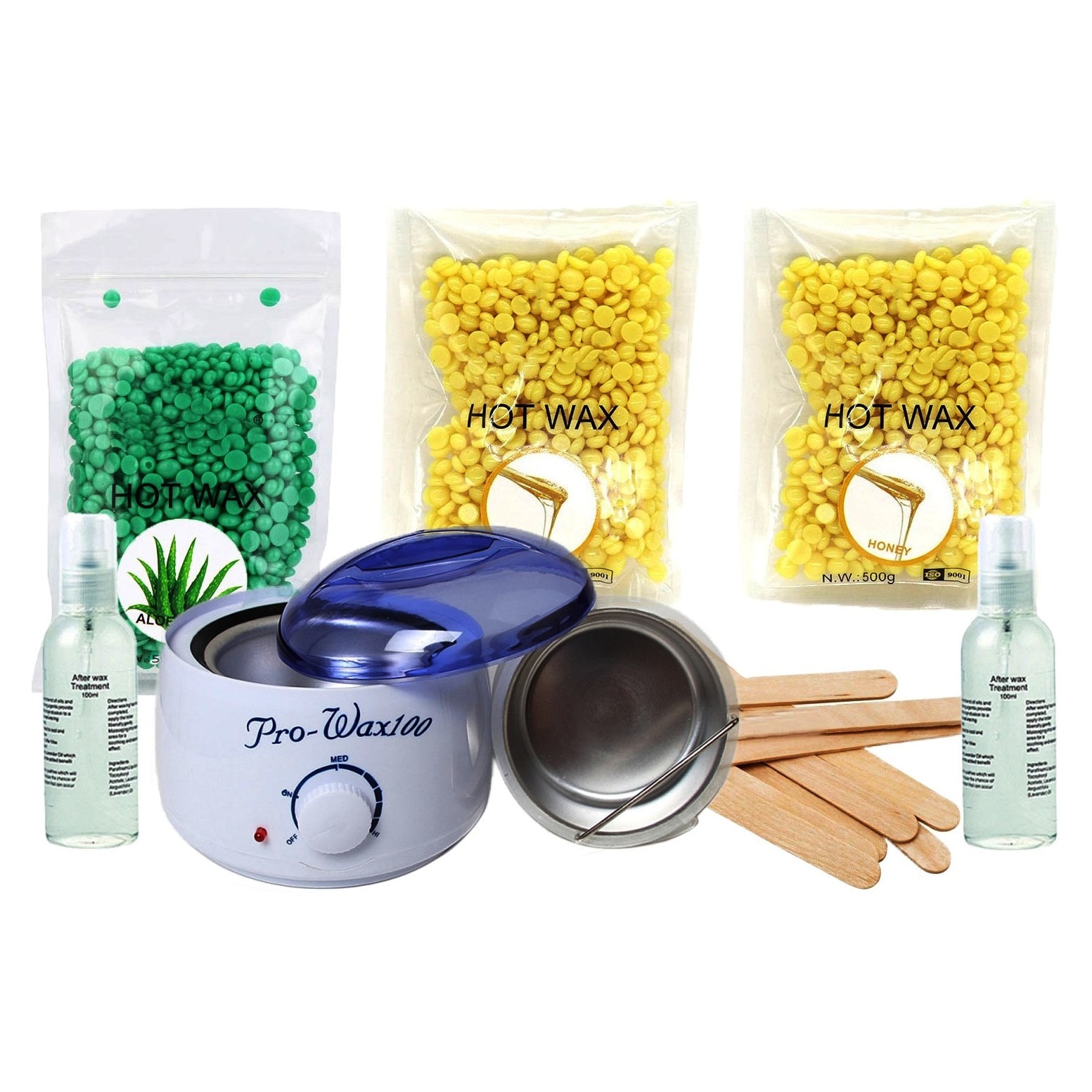 Kit Epilare No.88 cu Ceara Epilare Granule Refolosibila - EVO Triple Wax