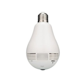 Bec cu camera Panoramica cu filmare FHD, cu iluminare, Alarma, unghi de vizualizare 360 grade, Wireless, AP, 2 MP Bec cu camera Panoramica cu filmare FHD, cu iluminare, Alarma, unghi de vizualizare 360 grade, Wireless, AP, 2 MP