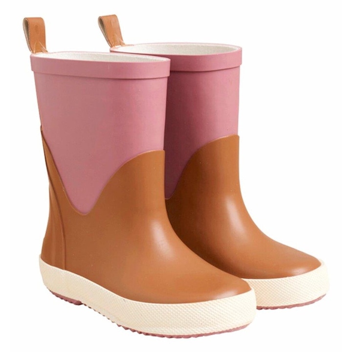 Cizme de ploaie din cauciuc natural - Celavi, Maro