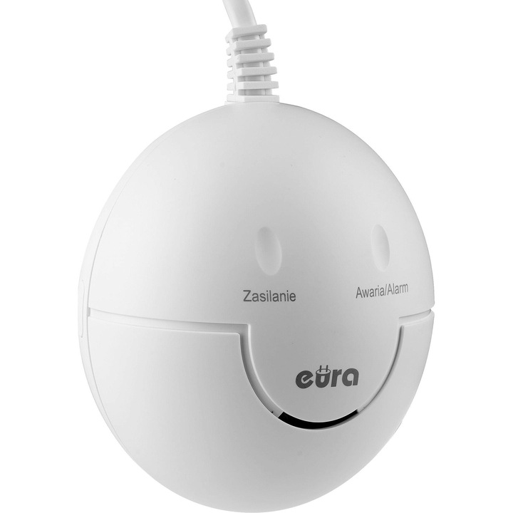 Gázérzékelő GD-02A2, 230V, akusztikus 85dB, optikai jelzés, földgázhoz, készlet