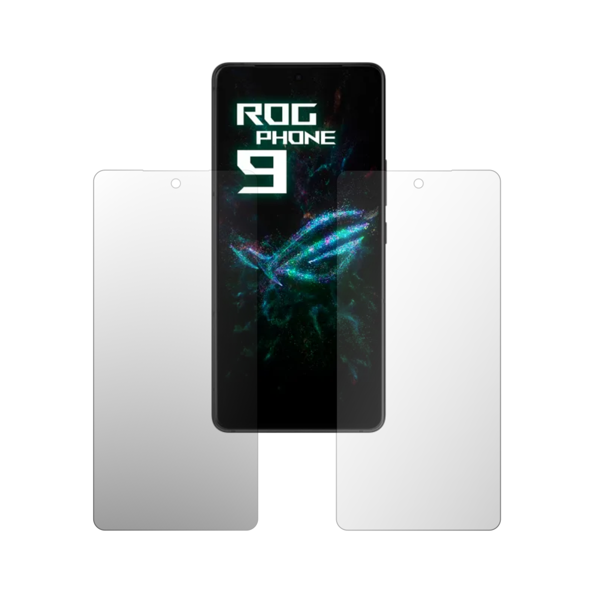 Set 2X Folie Protectie Ecran Folie24, pentru Asus ROG Phone 9, 1X Ultra-Clear + 1X Mata, Acoperire Case-Friendly ( Compatibile cu Carcasa ), Adezive, Flexibile cu Auto Regenerare