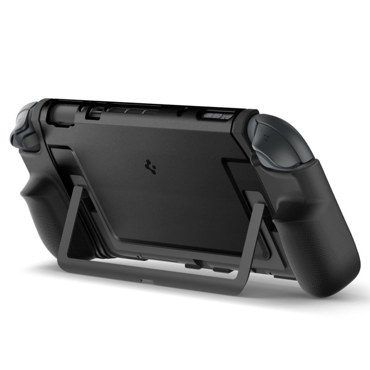 Spigen Dual Grip tok, amely kompatibilis a Nintendo Switch 2 Black készülékkel
