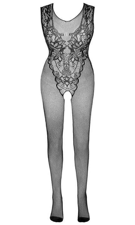 Szexi body, NO:XQSE, varrat nélküli, poliamid/elasztán, fekete, S/L