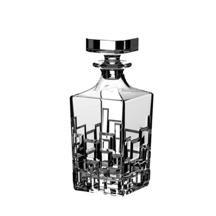 Декантер/Бутилка за уиски ETNA, RCR, 810 ml, Кристал LUXION