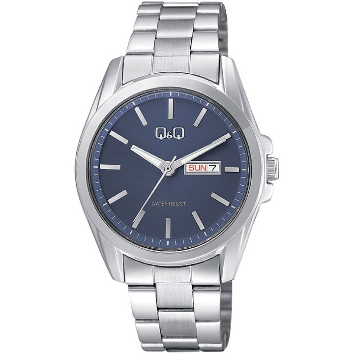Férfi analóg karóra Q&Q A05A-004PY, dátumkijelzővel