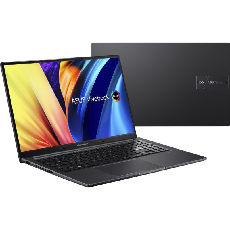 Laptop ASUS 15.6'' Vivobook 15X OLED, FHD, Procesor Intel® Core™ i5-1340P, 40GB DDR4, 5 TB SSD, Intel Iris Xe, Negru