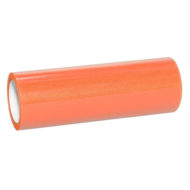 Tulle, Aliga, portocaliu, 15cmx9m