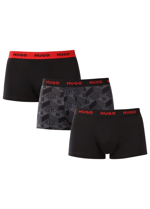 Set 3 boxeri BOSS multicolor, bumbac, M INTL