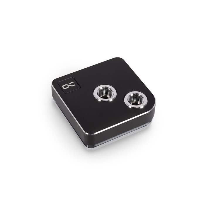 Блок за течно охлаждане, Alphacool, черен, 72x26.5x72 мм