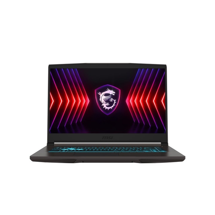 Laptop MSI Thin 15 B12UC-1621XPL, i5-12450H, 16 GB RAM, 512 GB SSD, RTX 3050, 15,6" FHD, Cosmos Grey