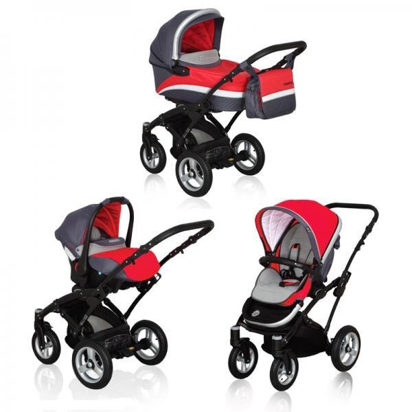 Carucior multifunctional Coto Baby Messina 3 in 1 rosu