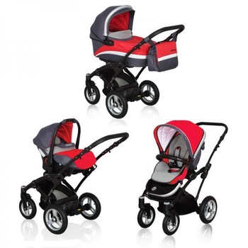 Carucior multifunctional Coto Baby Messina 3 in 1 rosu Carucior multifunctional Coto Baby Messina 3 in 1 rosu