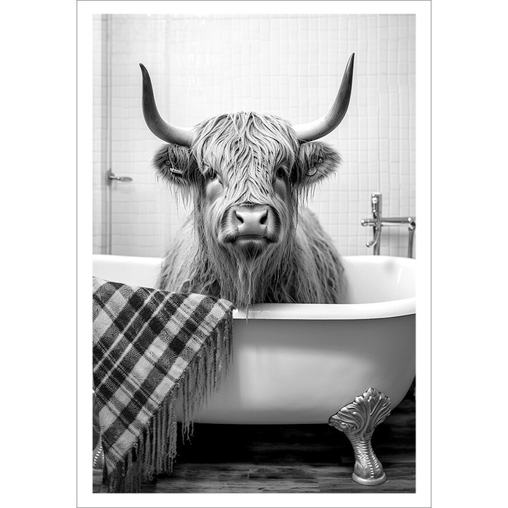 Tablou PoStar Plakat fara rama, bizon, 30x40cm