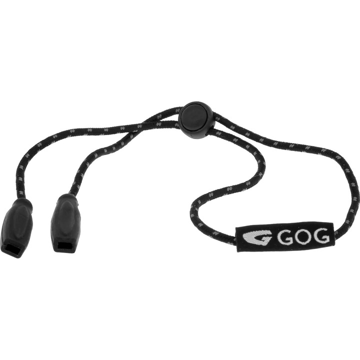 Snur GOG elastic ajustabil pentru ochelari, negru
