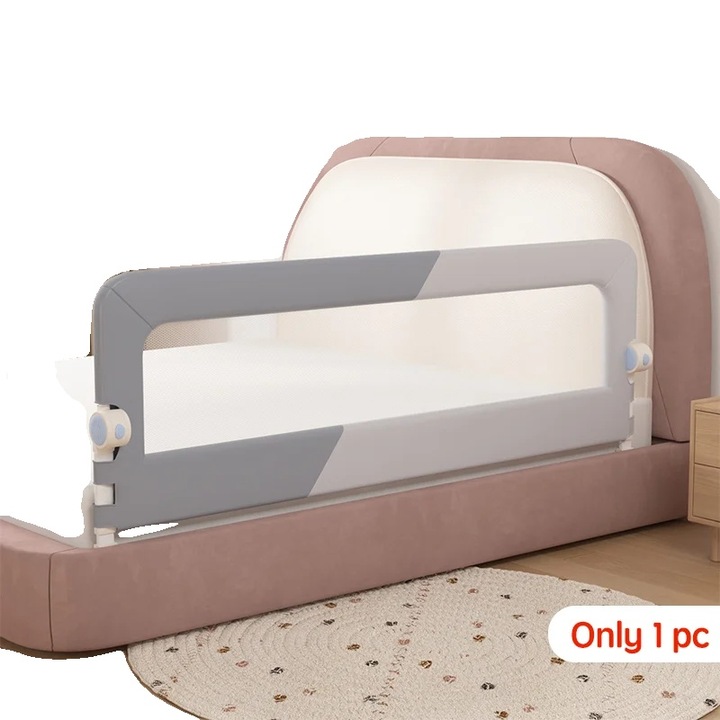 Parapet pentru pat pentru bebelusi, protectie sigura impotriva caderii, constructie durabila, 180 cm