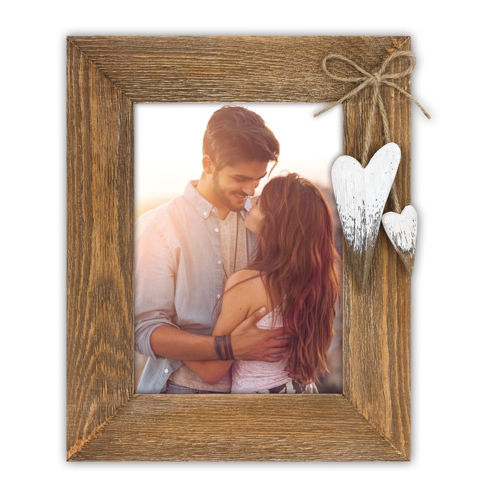 Rama foto ZEP Lille Brown, Lemn, 10x15 cm