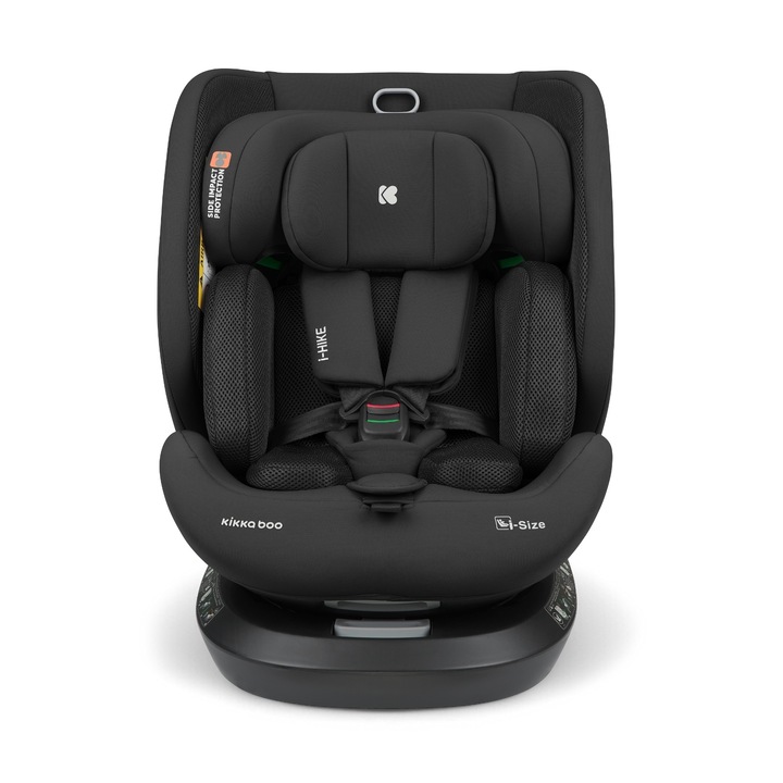 Стол за кола Kikka Boo i-Hike i-SIZE, 40-150 см, Black, 2025