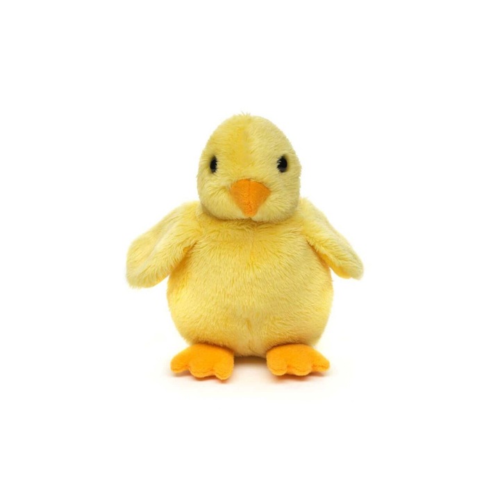 Plüss Csirke Játék 10,5 cm, sárga