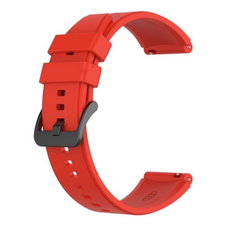 Силиконова каишка Smart Pulse за Huawei Watch GT/ GT2/ GT2 Pro/ GT3/GT4/GT5 22мм, Червен