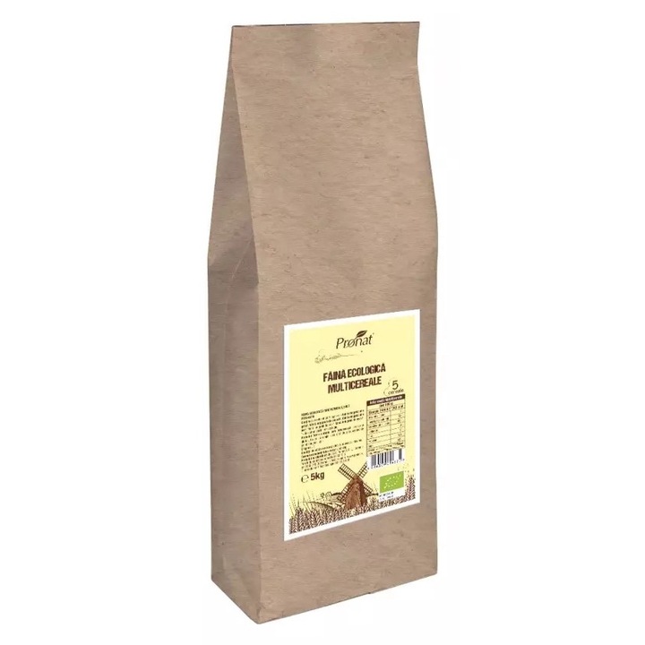 Faina multicereale bio, 5kg Pronat