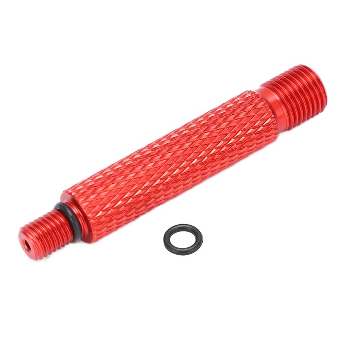 Adaptor supapa pentru pompa de bicicleta, Enforose, 40mm, Rosu