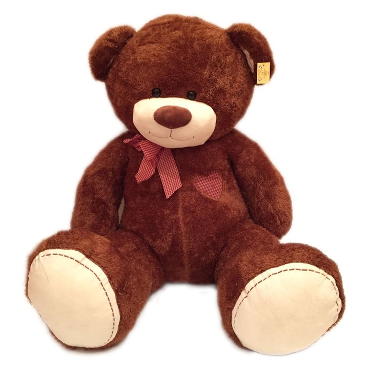 Nagy plüss maci szívvel 100 cm - Kidino