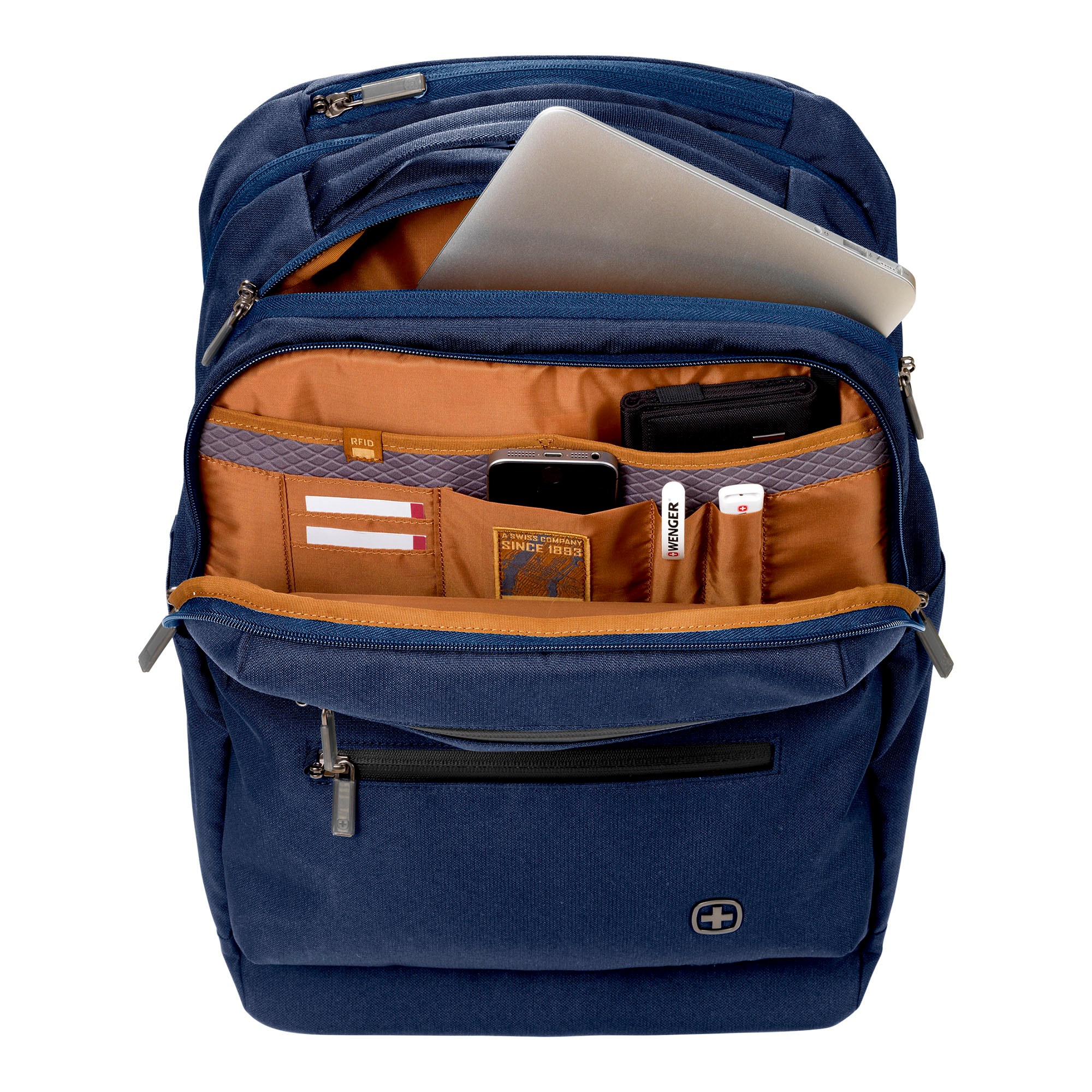 Rucsac laptop Wenger CityPatrol 15.6", Bleumarin