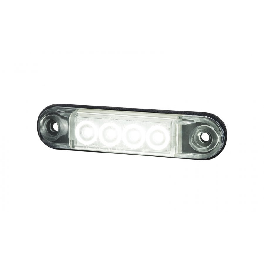 Lampa de gabarit SLIM pentru vehicule ALB LD2327 HorPol
