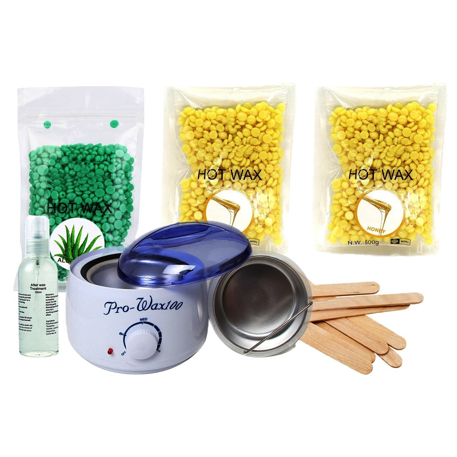 Kit Epilare No.89 cu Ceara Epilare Granule Refolosibila - EVO Triple Wax