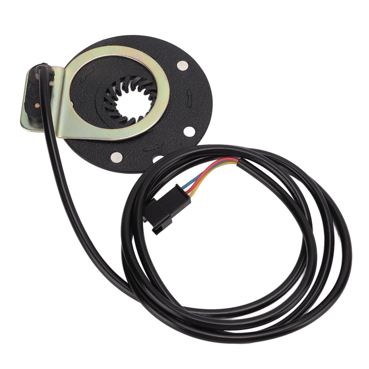 Senzor de asistenta la pedala pentru bicicleta electrica, Enforose, material ABS, usor de instalat, set complet