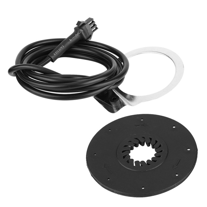 Kit electric modificat Enforose pentru biciclete KT-8Z cu conector pentru senzor de putere cu opt puncte magnetice