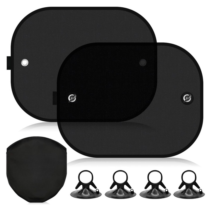 Parasolar universal pentru geam lateral cu protectie UV, MunDeir®，44x36cm