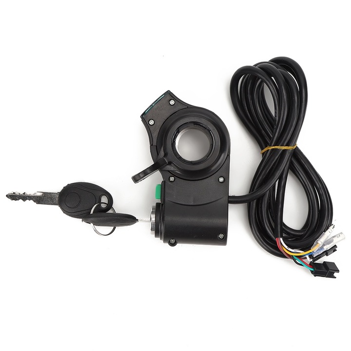 Ecran rosu Blocare cu degetul mare si trotinete electrice de croaziera Accesorii pentru maneta de acceleratie Negru