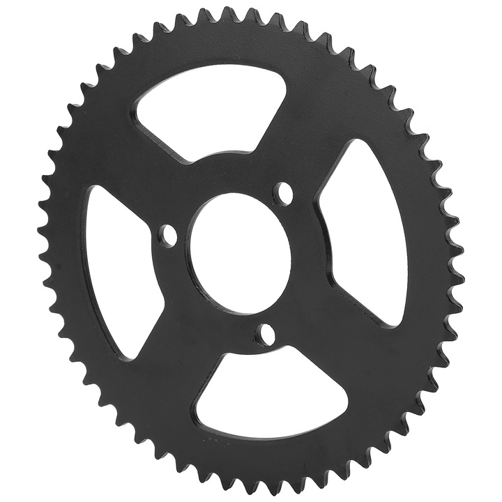 Pinion T8F 54T din otel cu 3 orificii pentru mini motocicleta ATV Kart 47/49cc