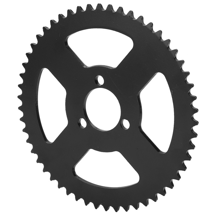 Pinion din otel negru T8F 54T, pista dura, potrivit pentru mini motociclete ATV Kart 47/49cc