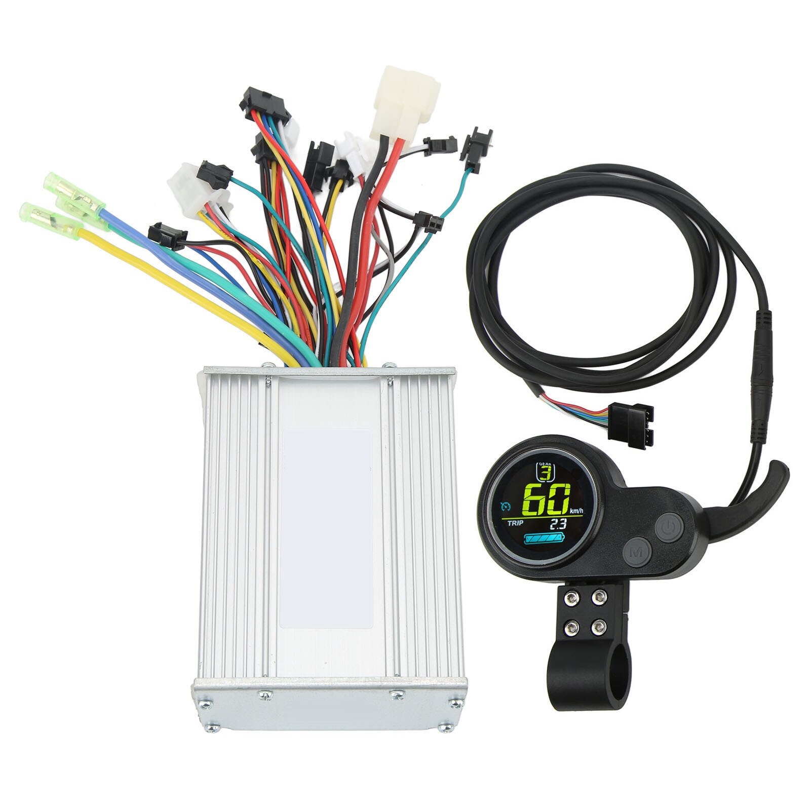 Kit controller electric pentru trotinete, 450W, display LCD rotund Kit controller electric pentru trotinete, 450W, display LCD rotund