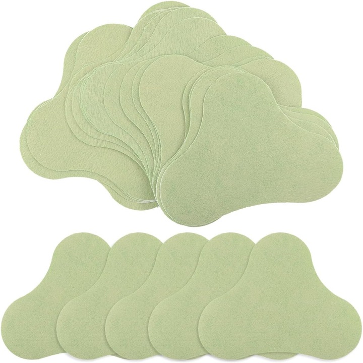 Комплект от 100 билкови пластира, PsAyl®, Натурален екстракт от пелин, за облекчаване на болки в ставите, 13x11,5 см