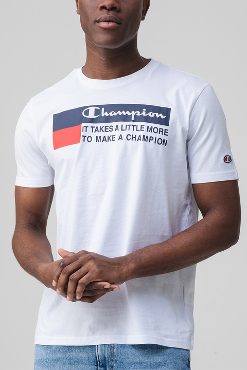 Champion, Logós póló, Piros/Fehér/Tengerészkék