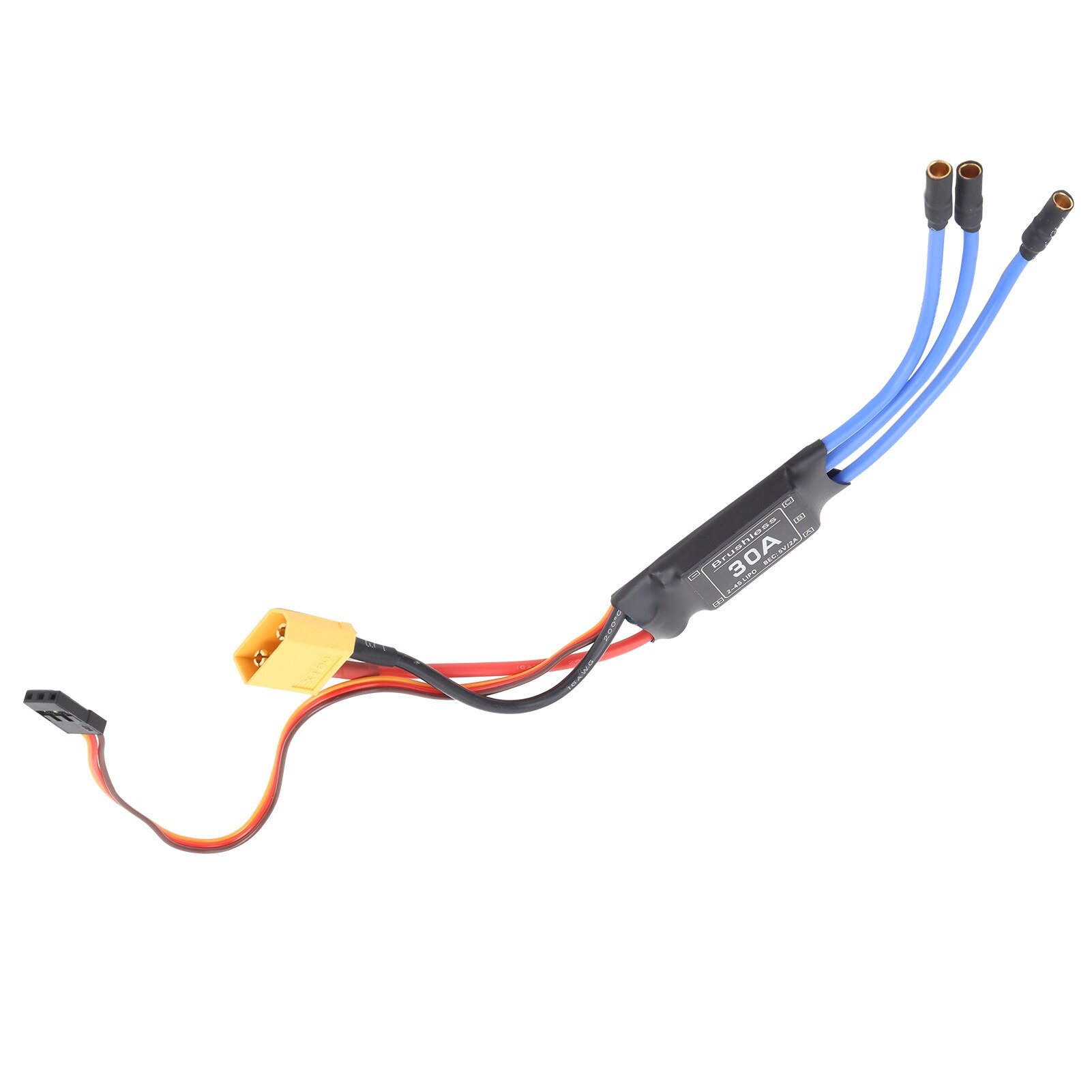 Contrôleur Vitesse ESC 30A RC Contrôleur De Vitesse Sans Balais 30 A