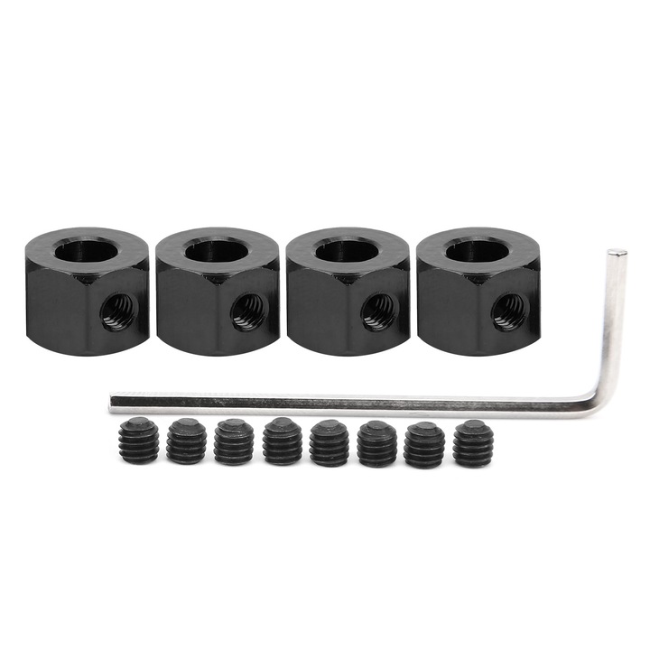 Адаптер за удължаване от алуминиева сплав от 5 мм до 12 мм, съединител за главина за RC камион WPL D12