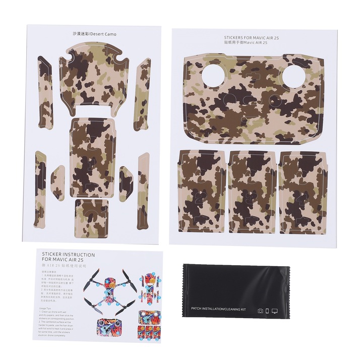 Autocolante pentru DJI Mavic Air 2S, Enforose, PVC