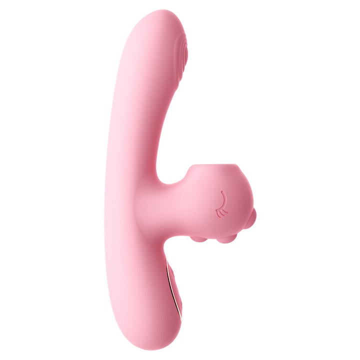 Dou Dou Dragon vibrátor: A csikló és a G-pont precíz stimulációja, testhőmérséklet, többféle használati mód, rózsaszín szín