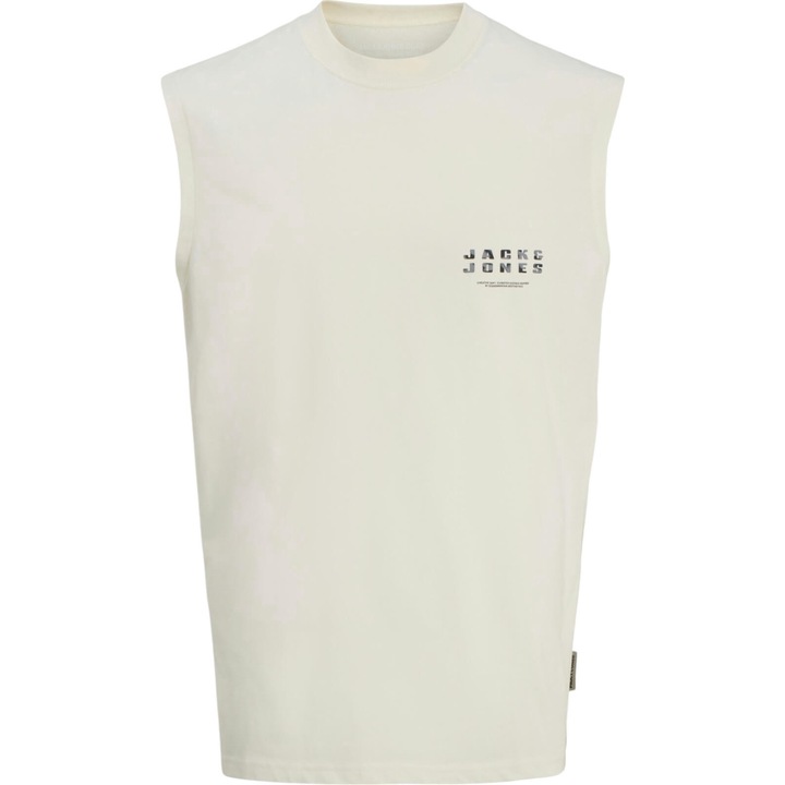 Maiou JACK &JONES Charge Front SP Bej, Bej