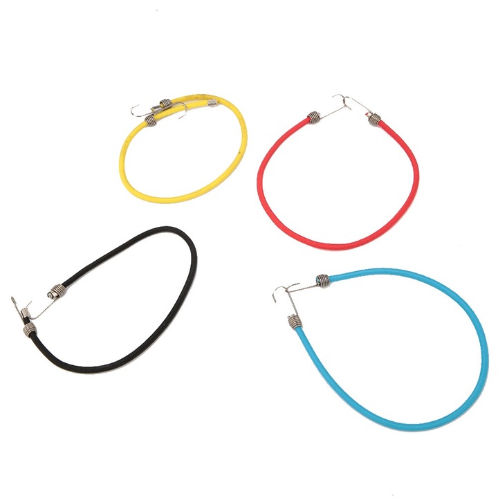 Set 4 bucati 1:10 Stimulare portbagaj accesoriu franghie pentru masina RC D90 SCX10 (20 cm) Enforose