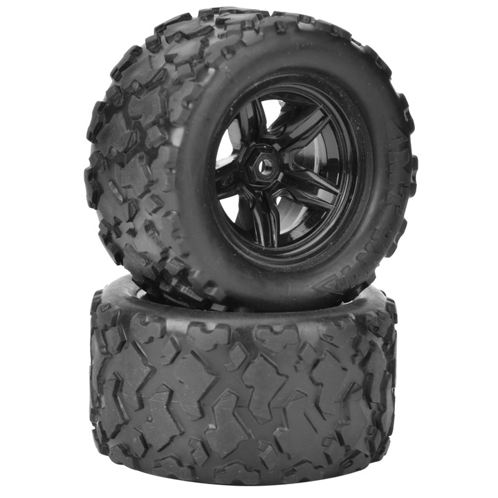 2 bucati de inlocuire a anvelopelor pentru roti, potrivite pentru masina RC HS 18301 18302 18311 18312 1/18